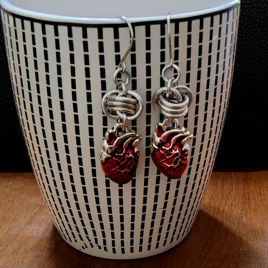 Barrel Heart Earrings