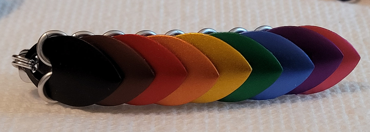 PRIDEcollection Scale Pride Flag Barrette