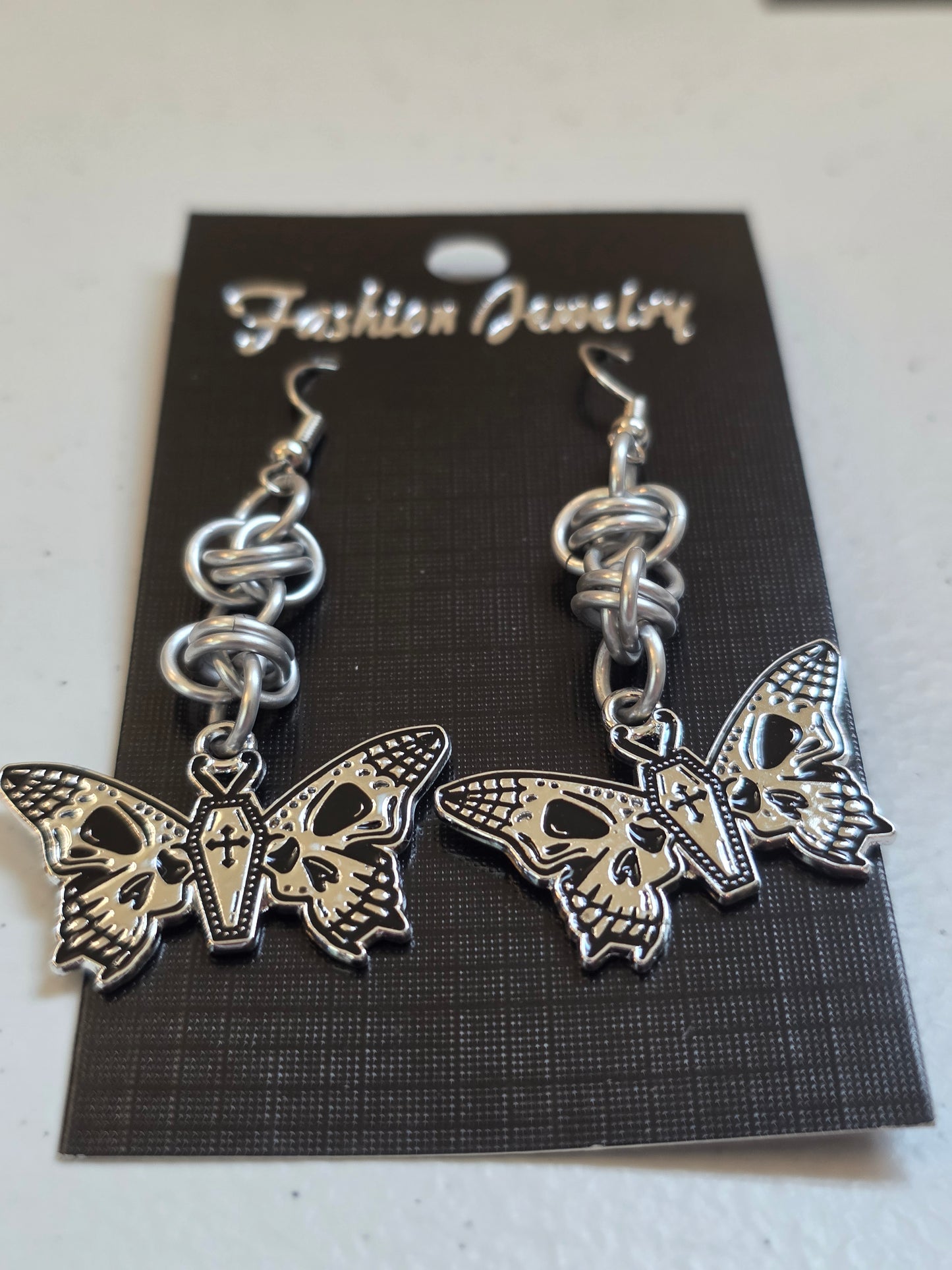 Barrel Deadmoth Earrings *Mystery Design*