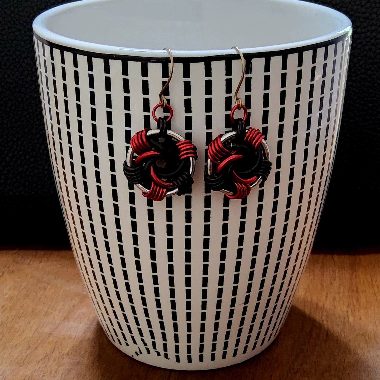 Maelstrom Chainmaille Earrings