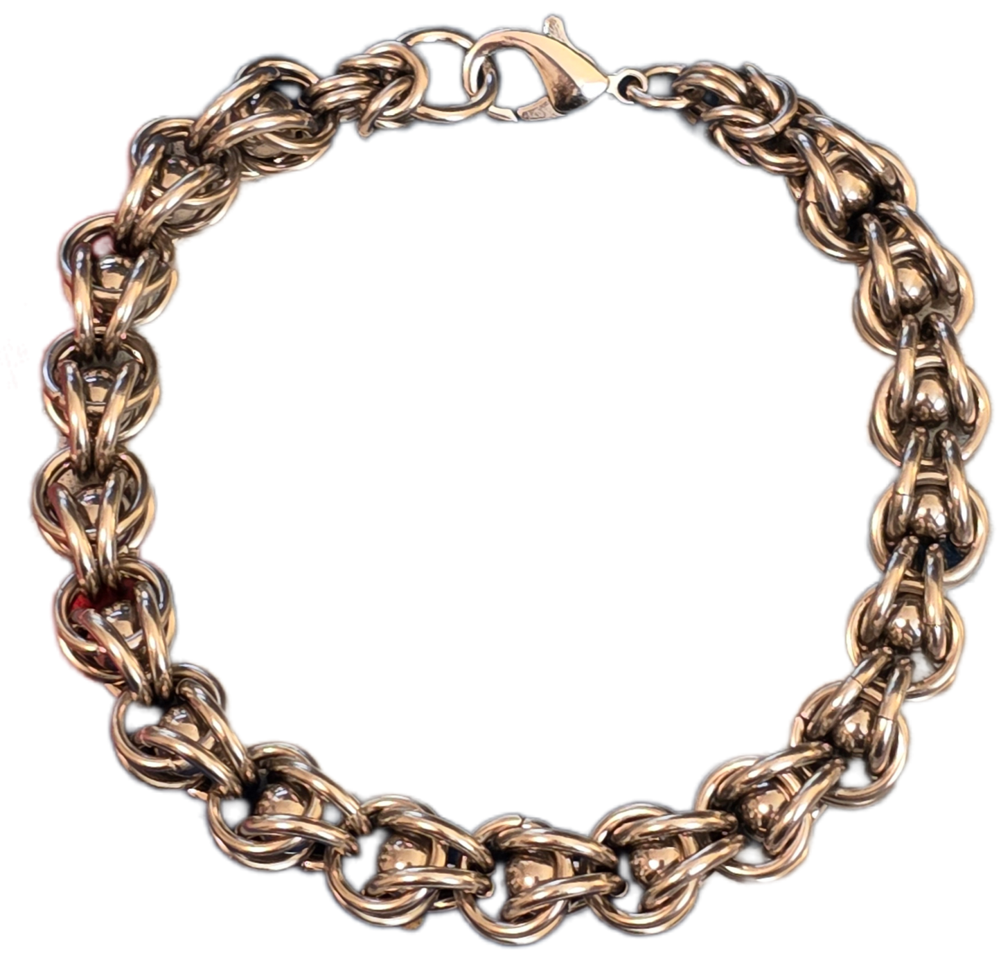 Steel Captured Ball Bracelet