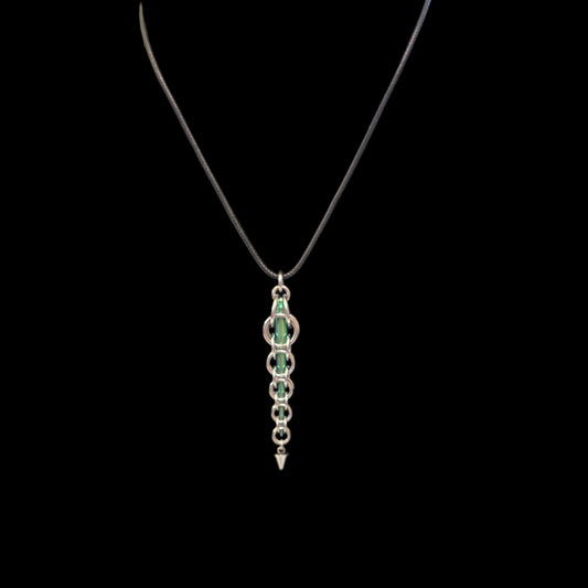 Caged Spike Necklace