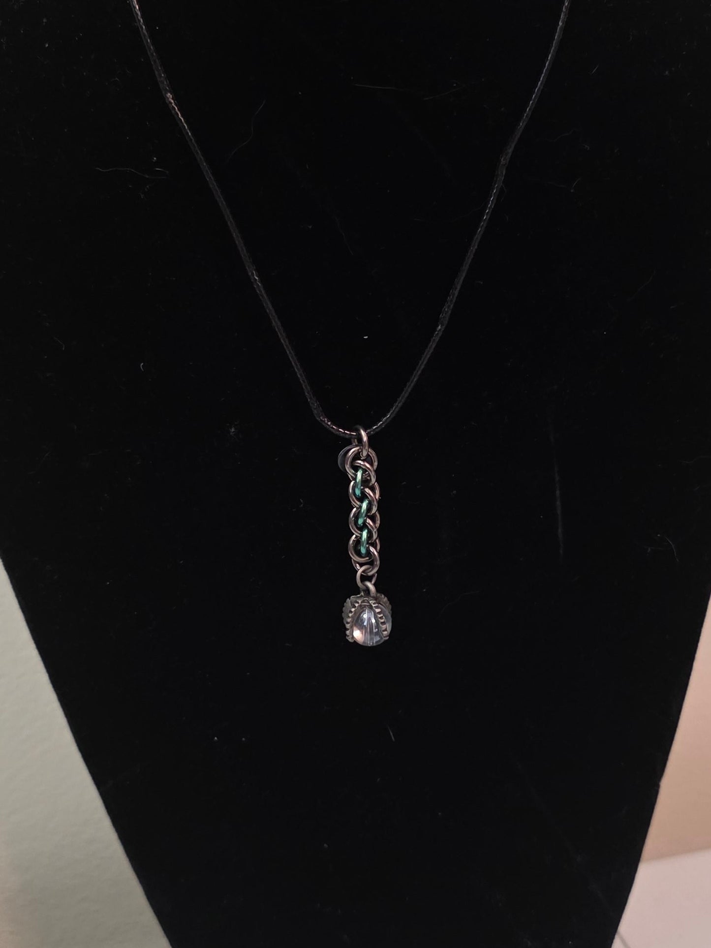 Niobium Dragon foot Necklace