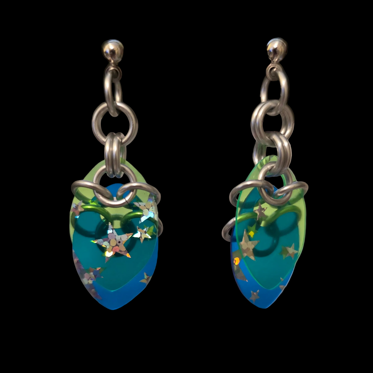 Star Jelly Scale Earrings (2)