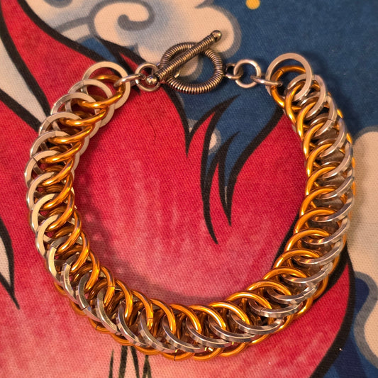 Orange Half Persian 4 in 1 Bracelet