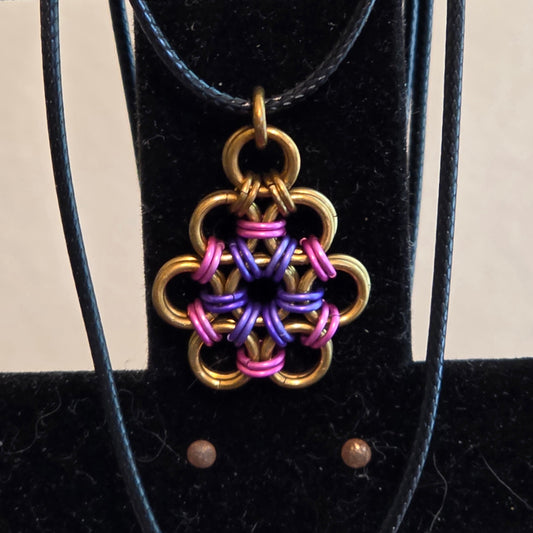 Mystic Orchid Pendent