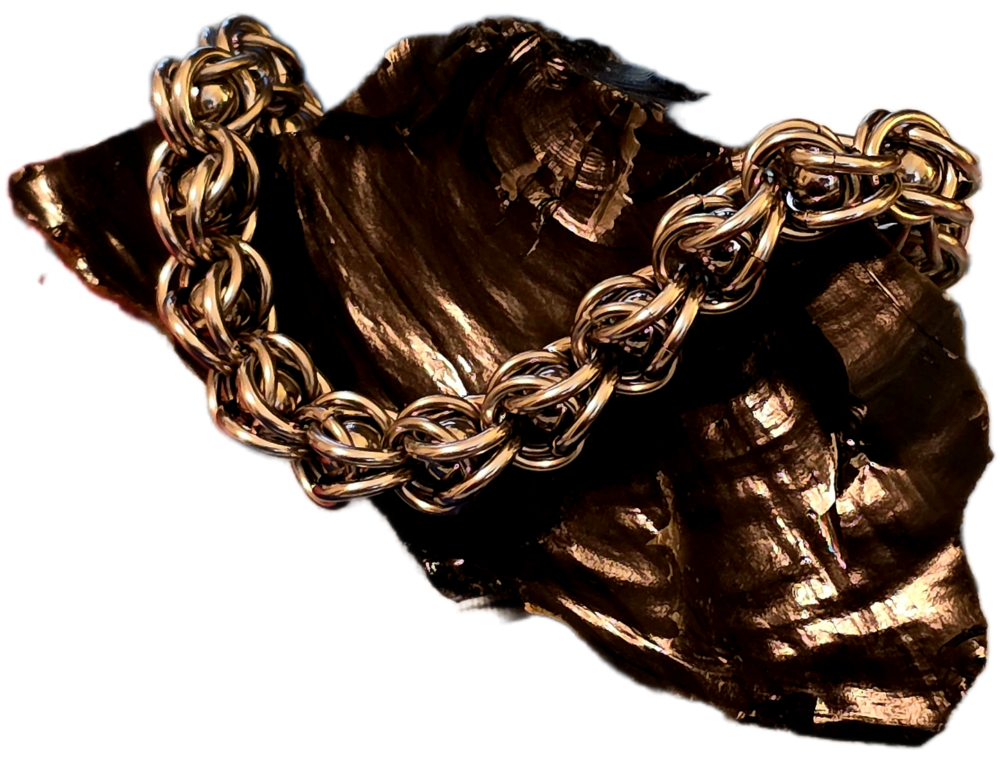 Steel Captured Ball Bracelet
