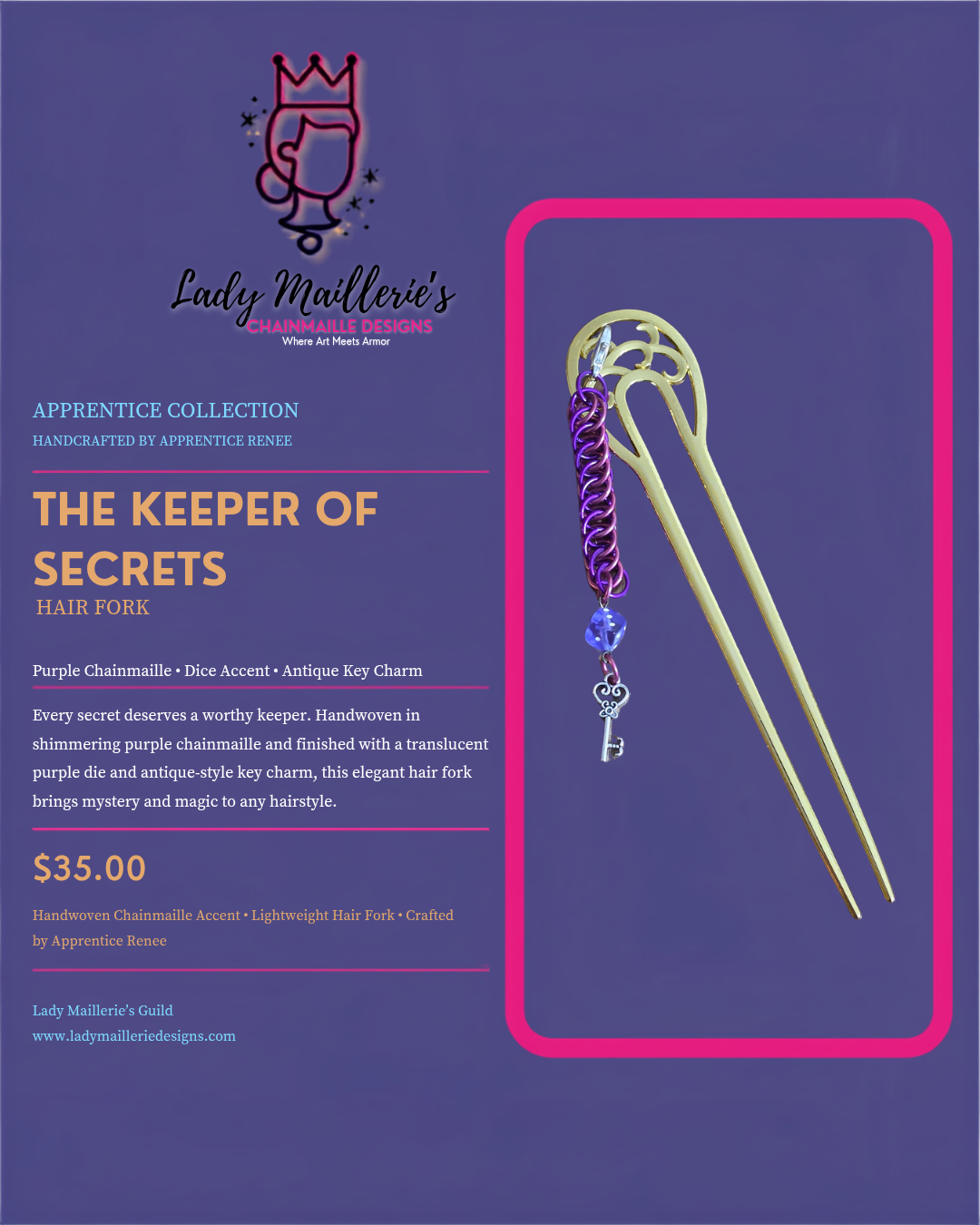The Keeper of Secrets – Hair Fork