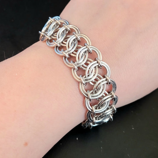 Battenburg Lace bracelet