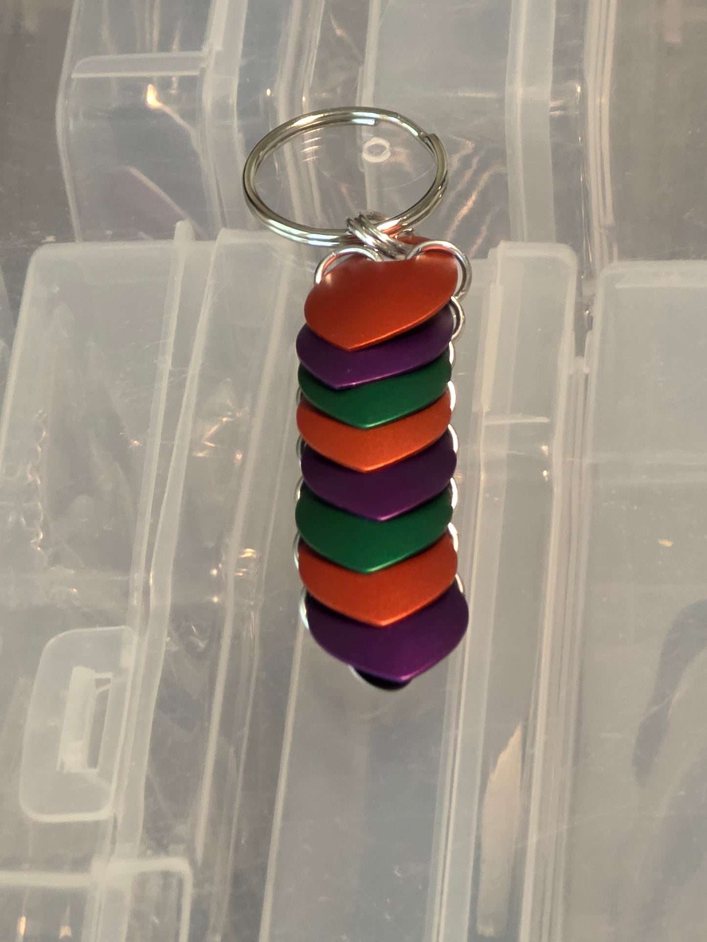 PRIDEcollection Small Linear Scale keychain