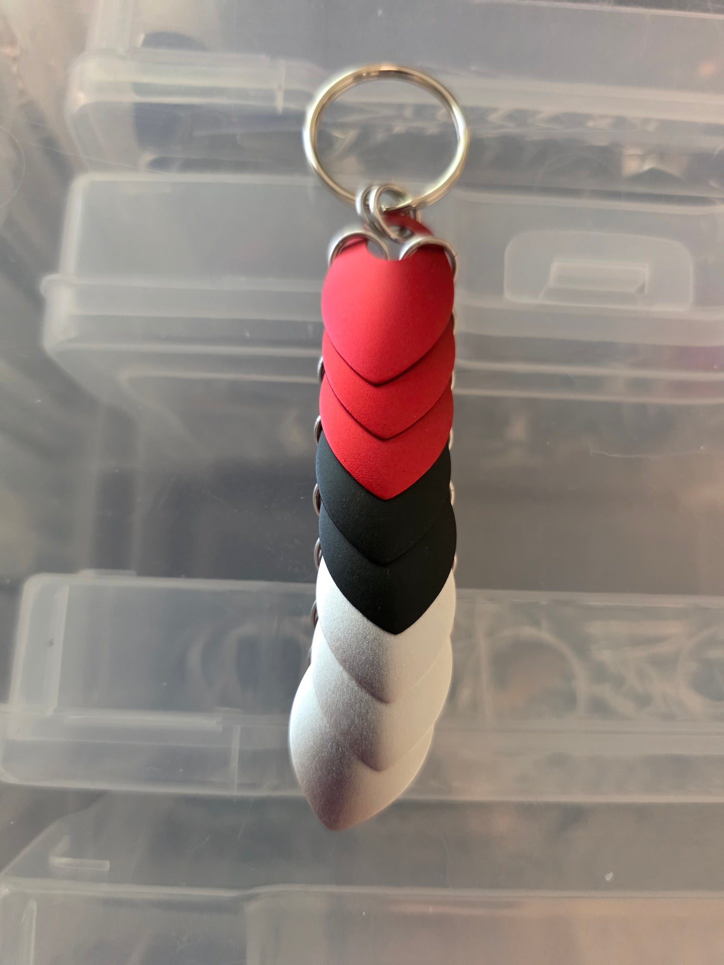 PRIDEcollection Small Linear Scale keychain