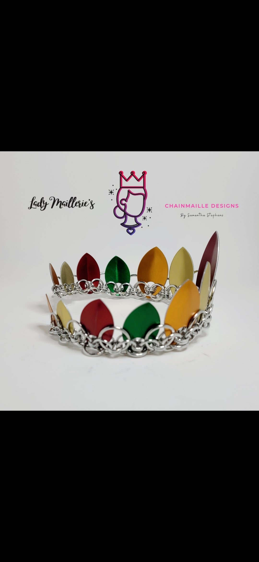 Autumn Scale Tiara