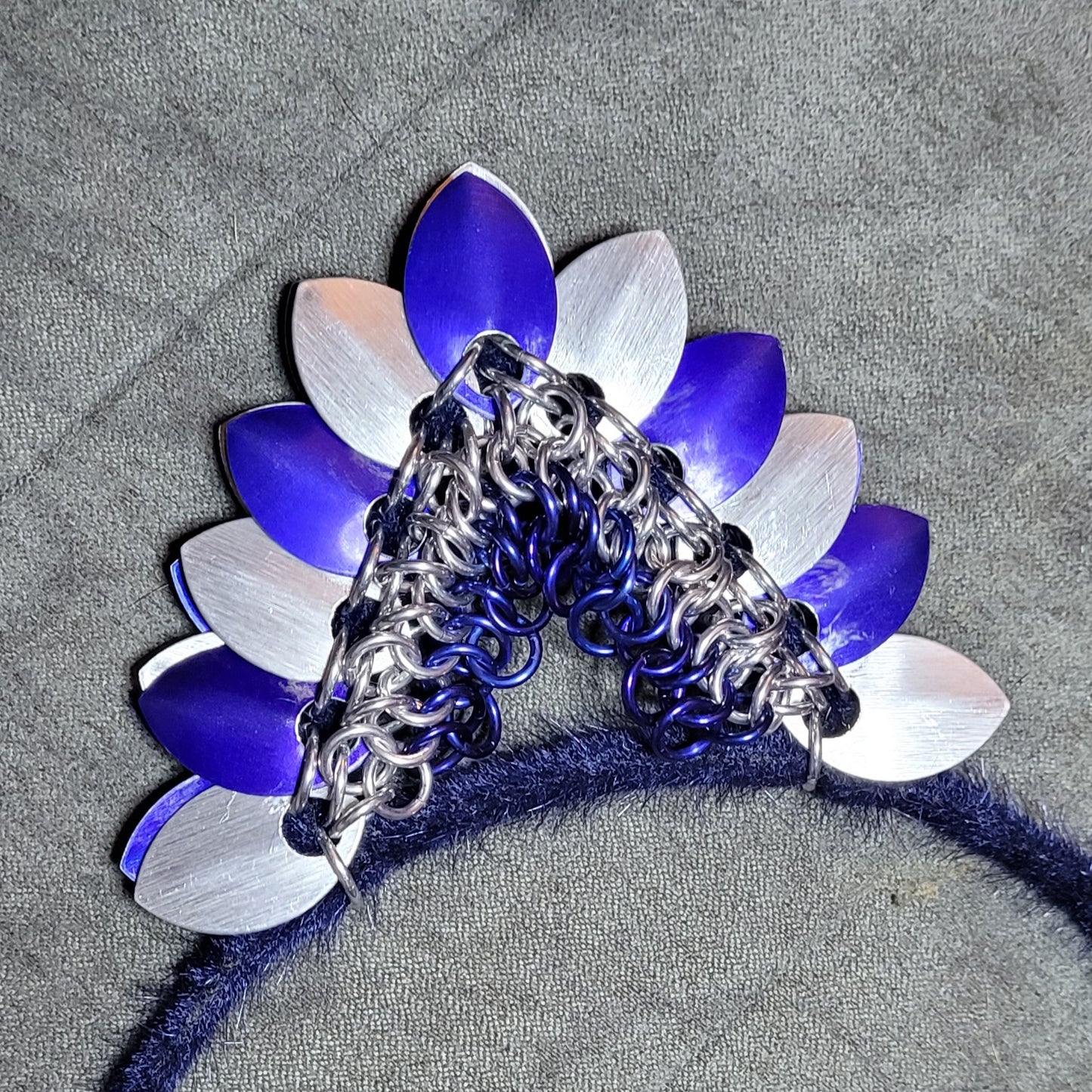 Scale Maille Animal Ear Headband