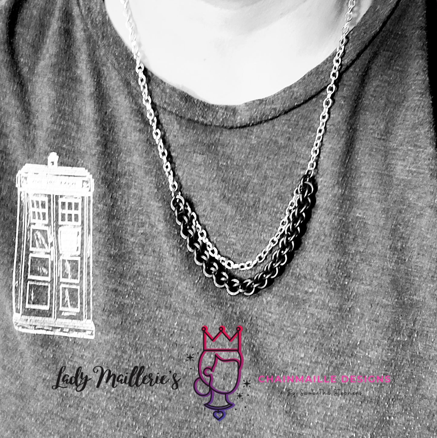 Layered Focal JPL3 necklace