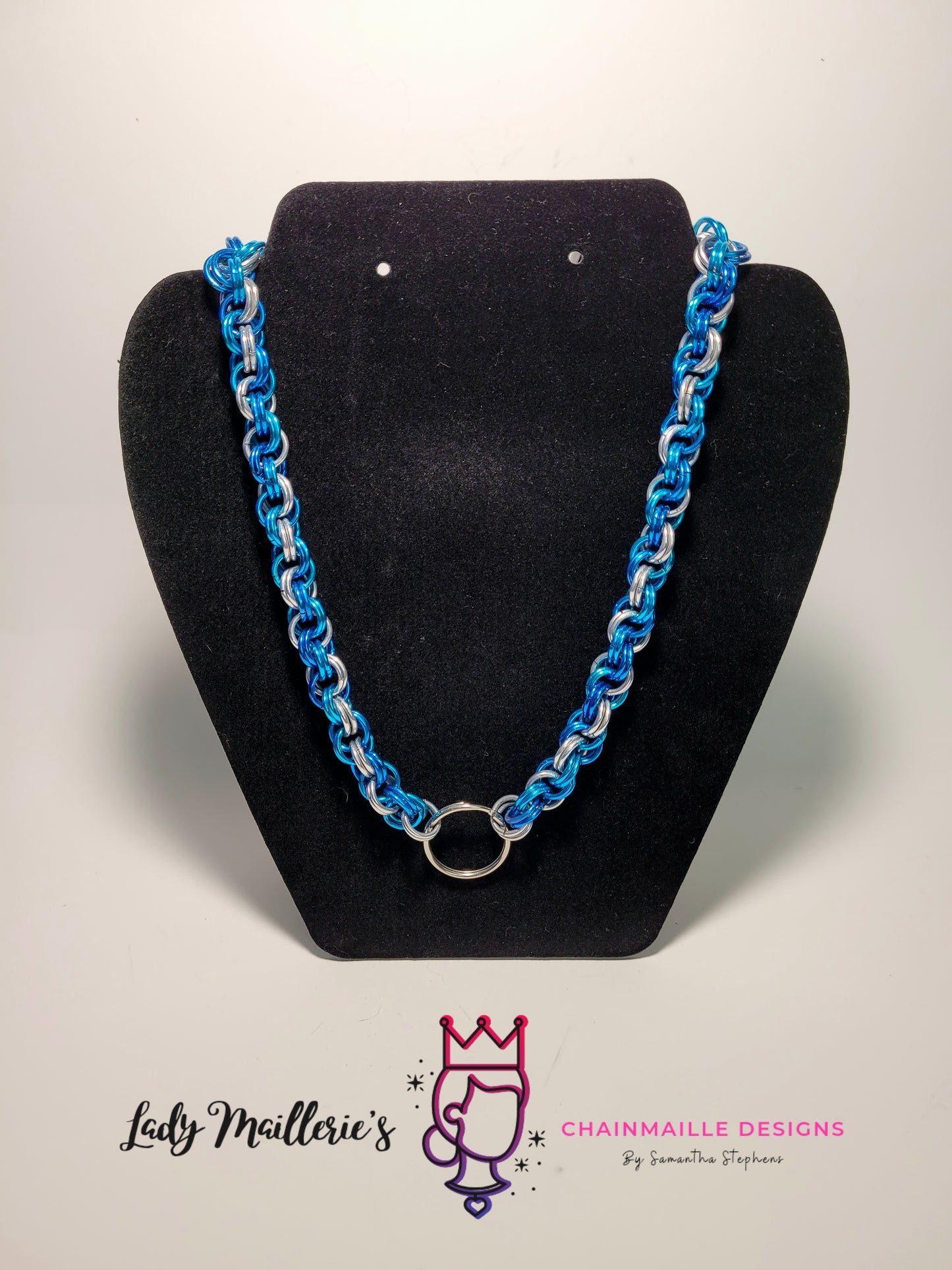 Double Spiral ID Badge or Keys Chain