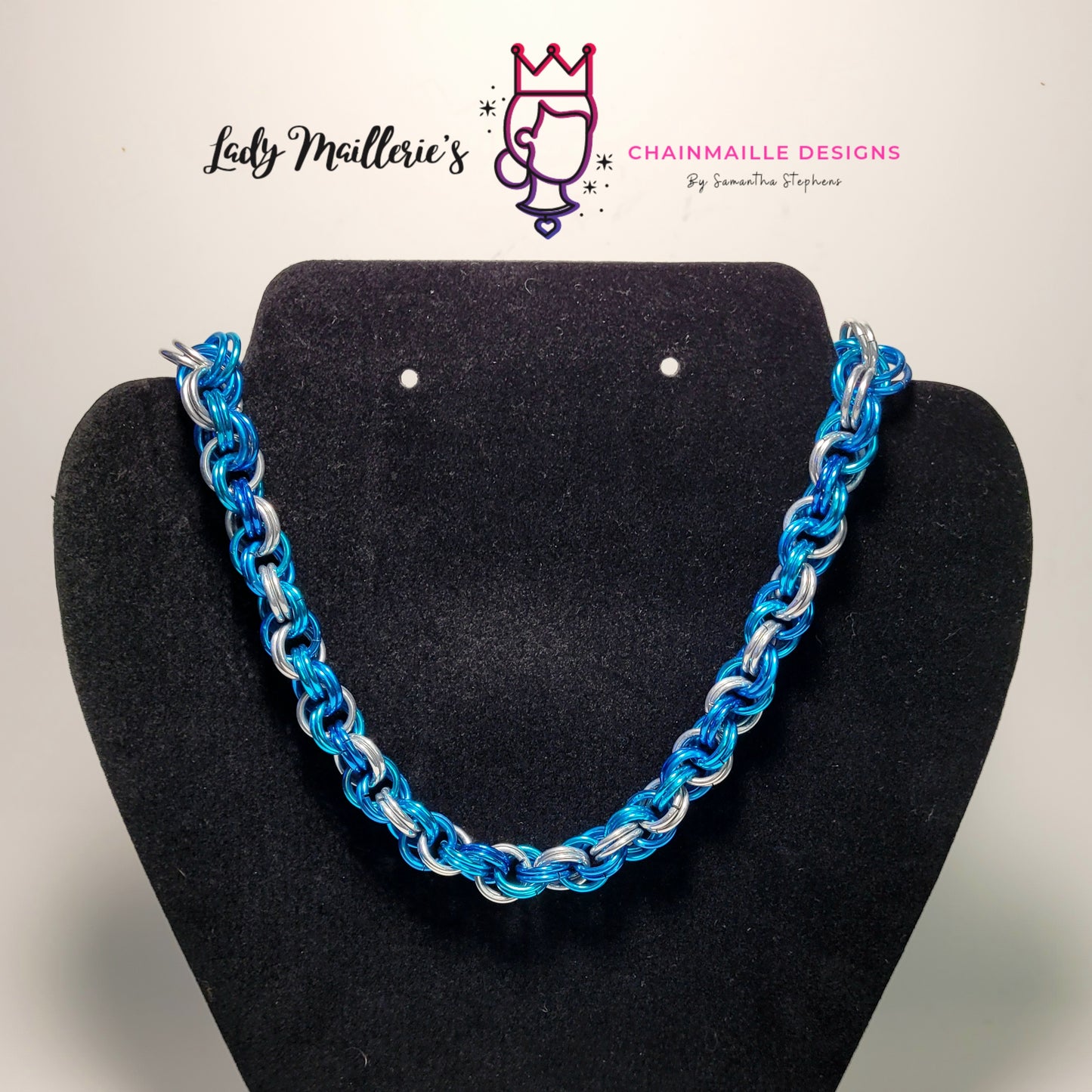 Double Spiral ID Badge or Keys Chain
