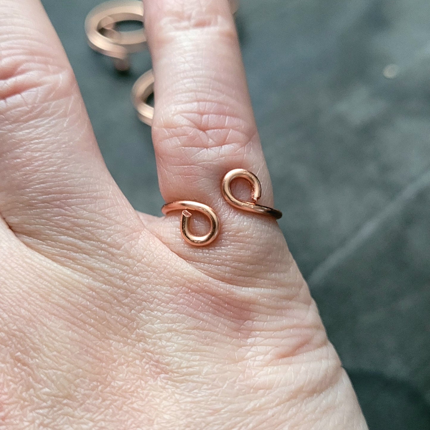 Copper Finger Ring