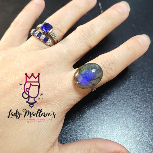 Labradorite Ring