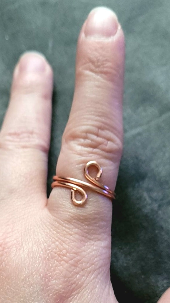 Copper Finger Ring