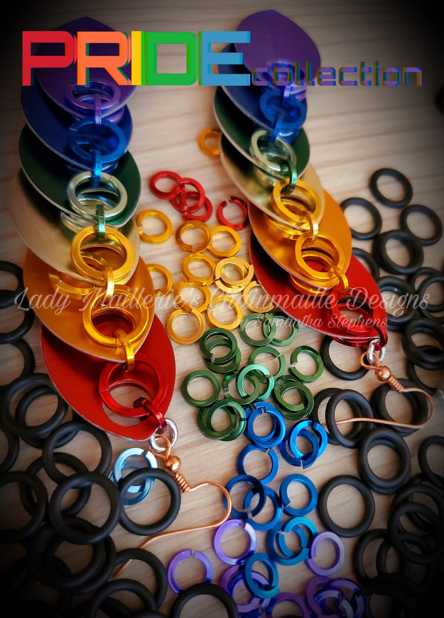 PRIDEcollection Scale Dangle Earrings