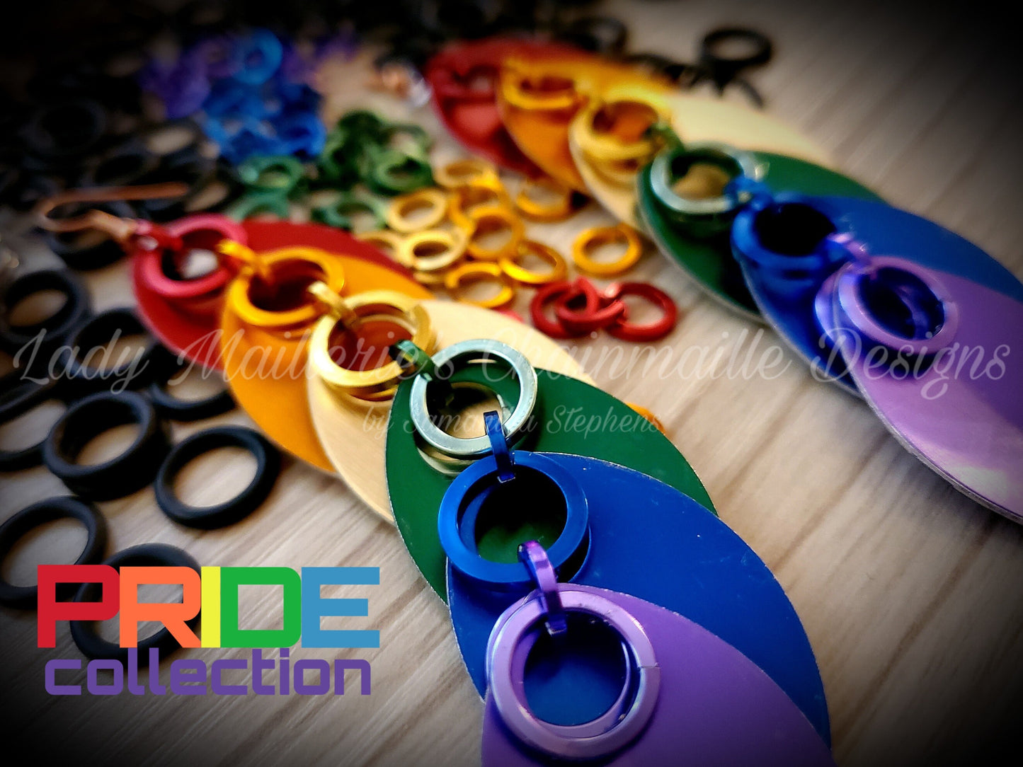 PRIDEcollection Scale Dangle Earrings