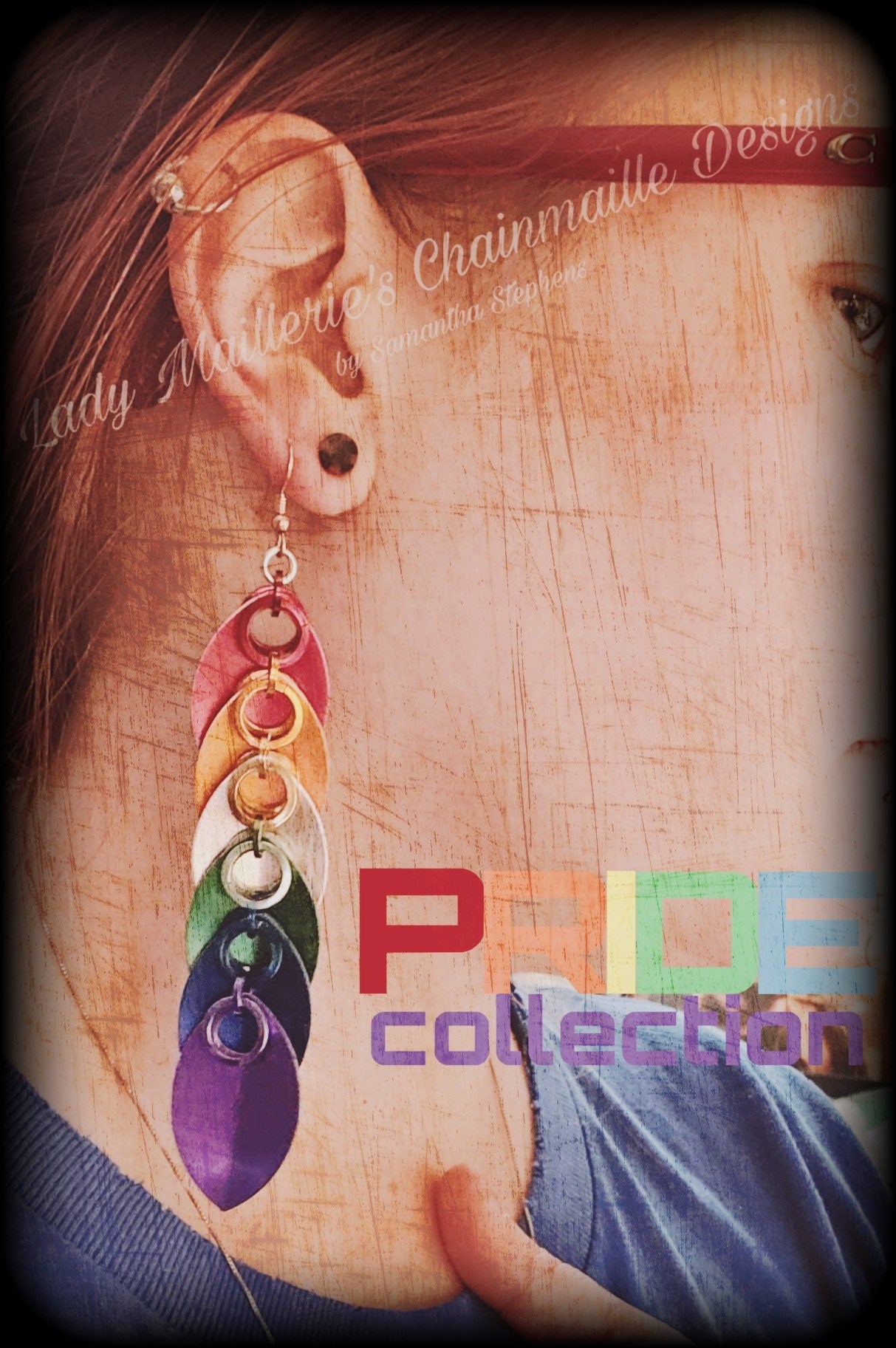 PRIDEcollection Scale Dangle Earrings