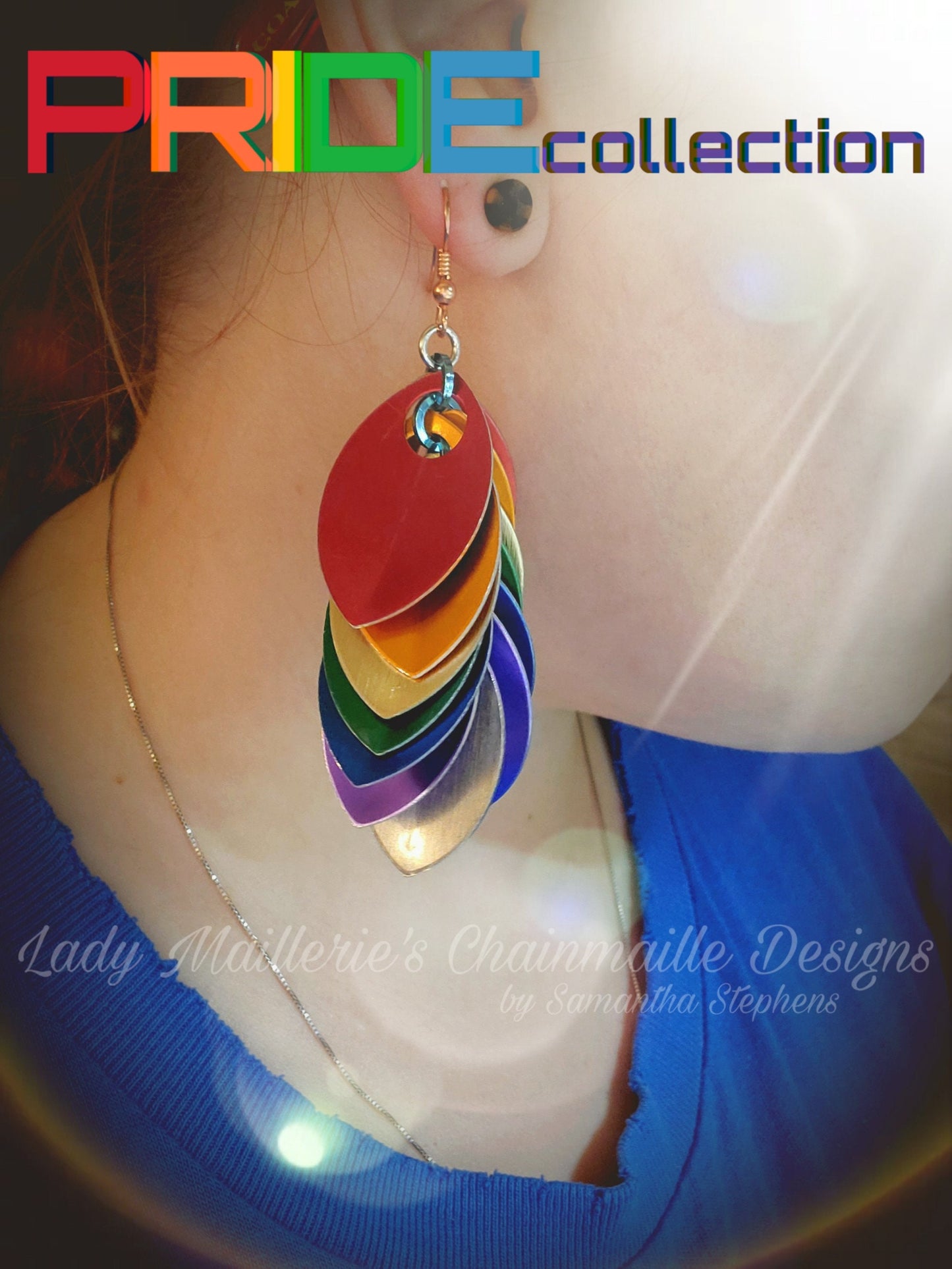 PRIDEcollection Shaggy Scales Dangle