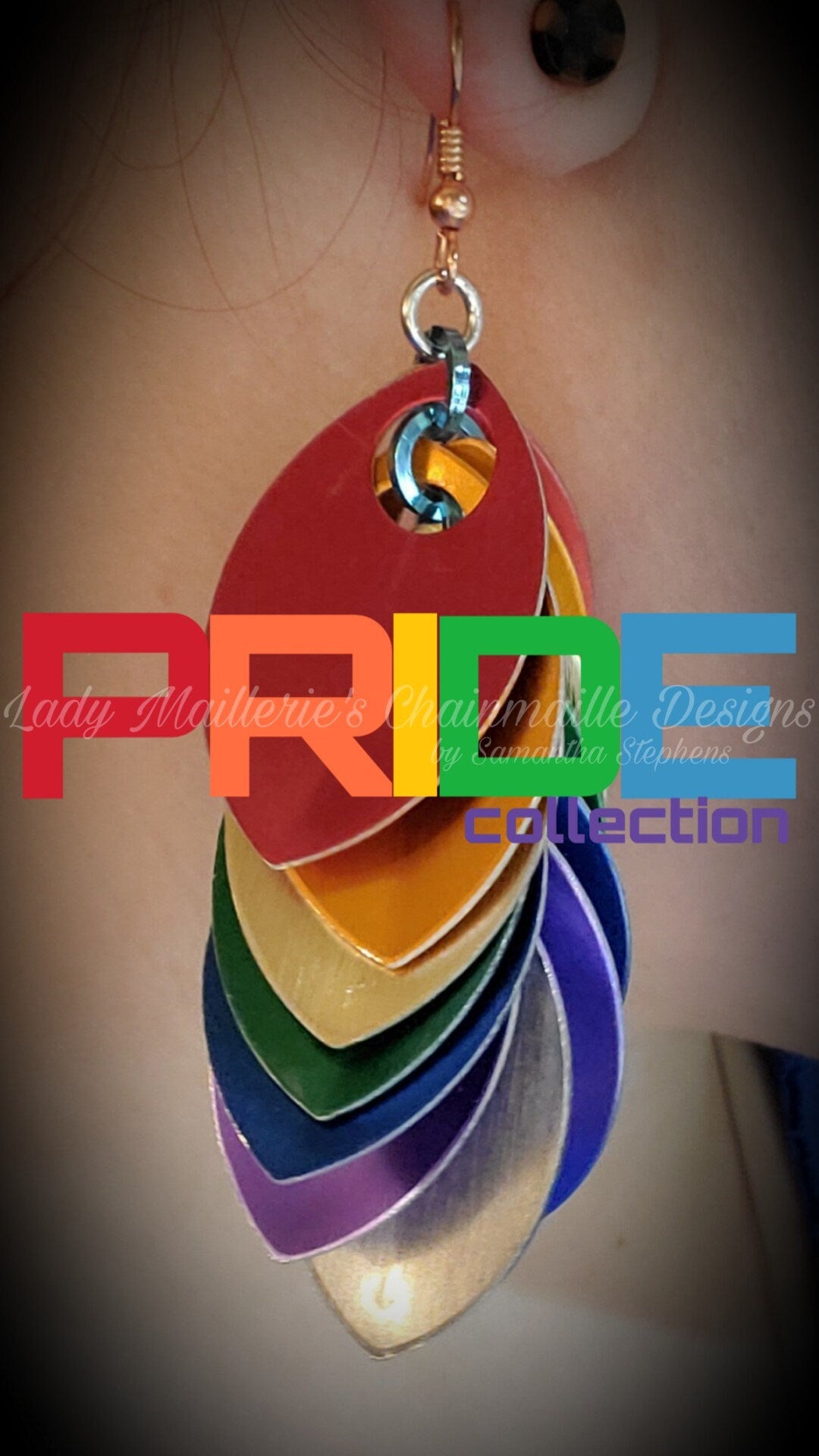 PRIDEcollection Shaggy Scales Dangle