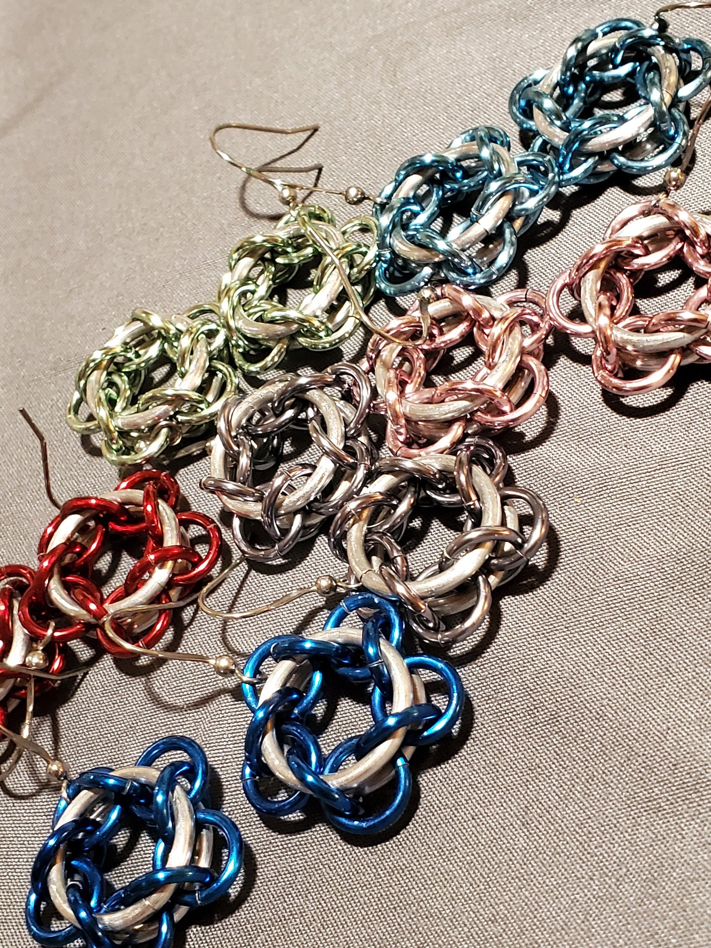 Star Flower Earring Tutorial PDF *instant email download*