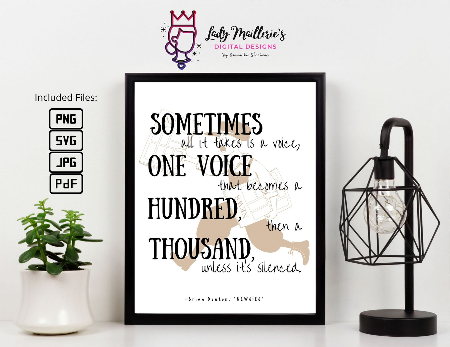 HeardVoices© Digital Art **INSTANT DOWNLOAD** Digital File .pdf, .jpg, .png, .svg