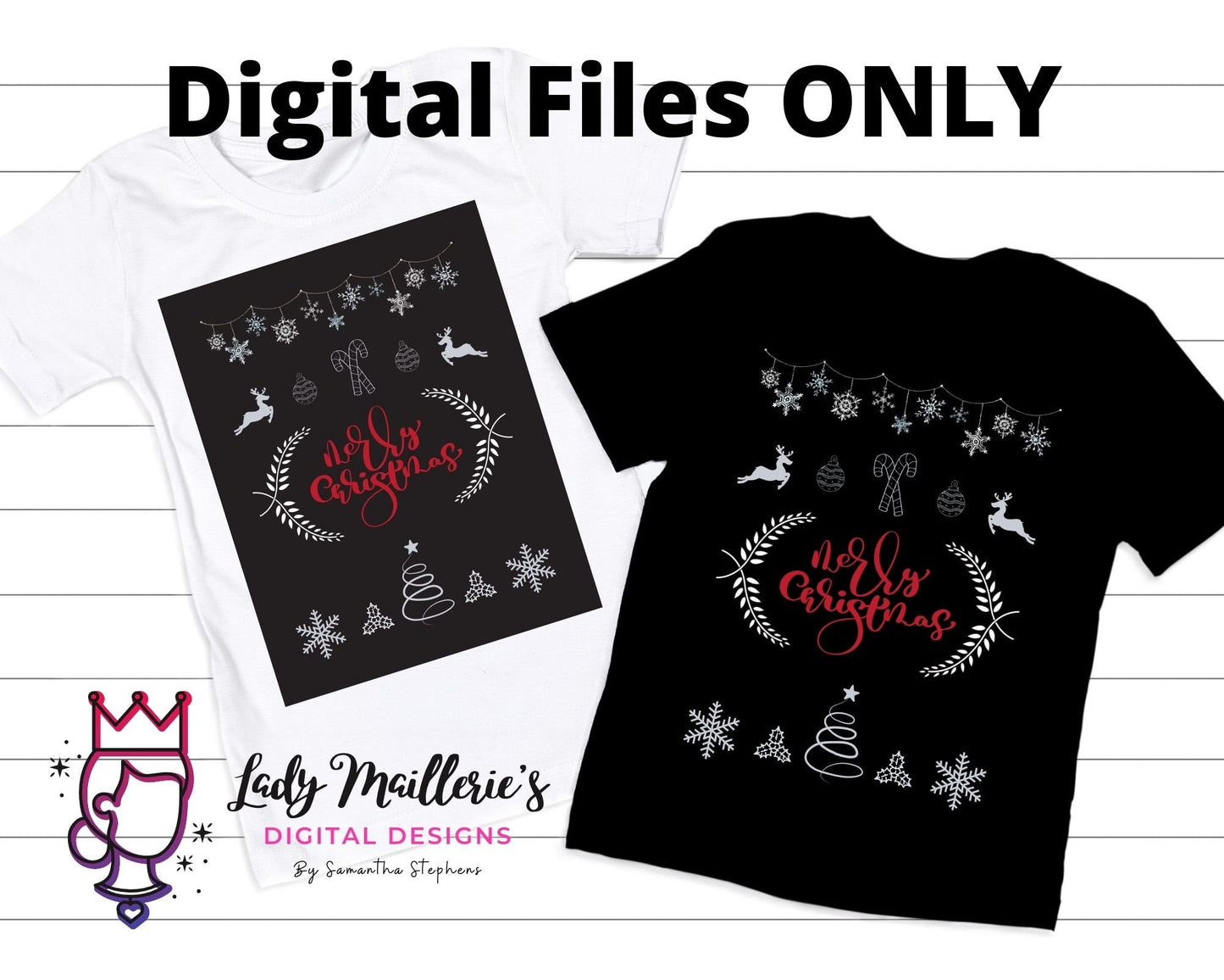 Ugly X-Mas Sweater© Digital Art **INSTANT DOWNLOAD** .pdf, .png, .jpg, .svg