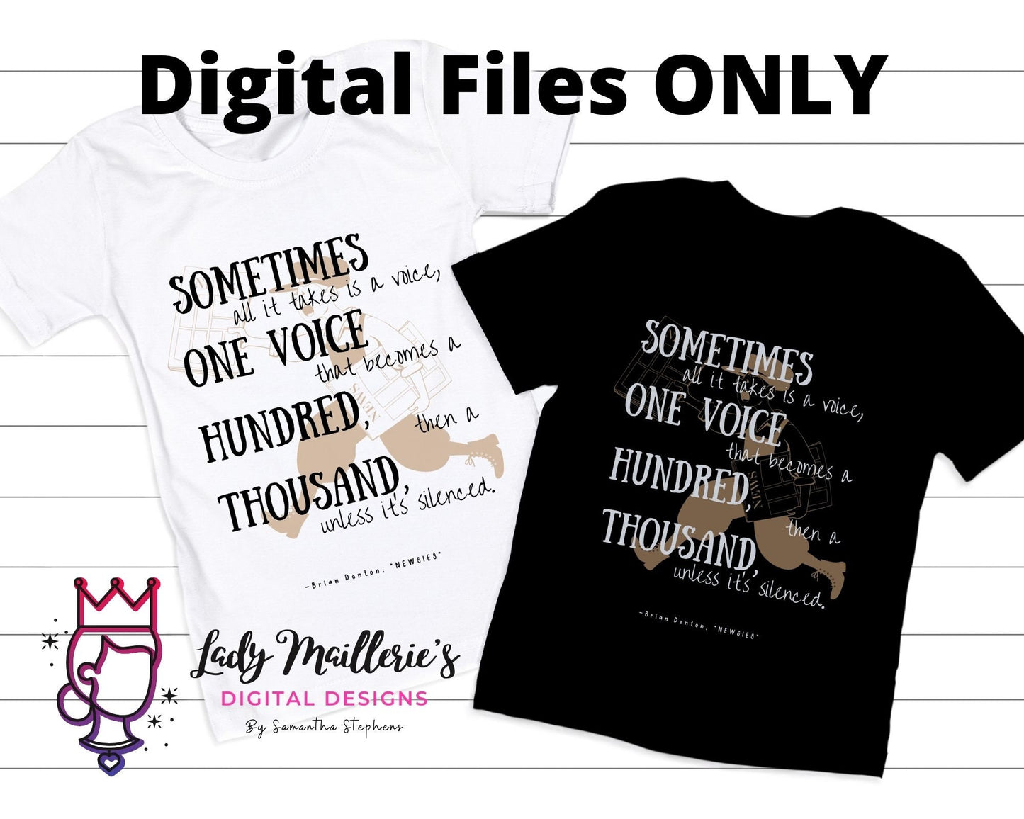 HeardVoices© Digital Art **INSTANT DOWNLOAD** Digital File .pdf, .jpg, .png, .svg