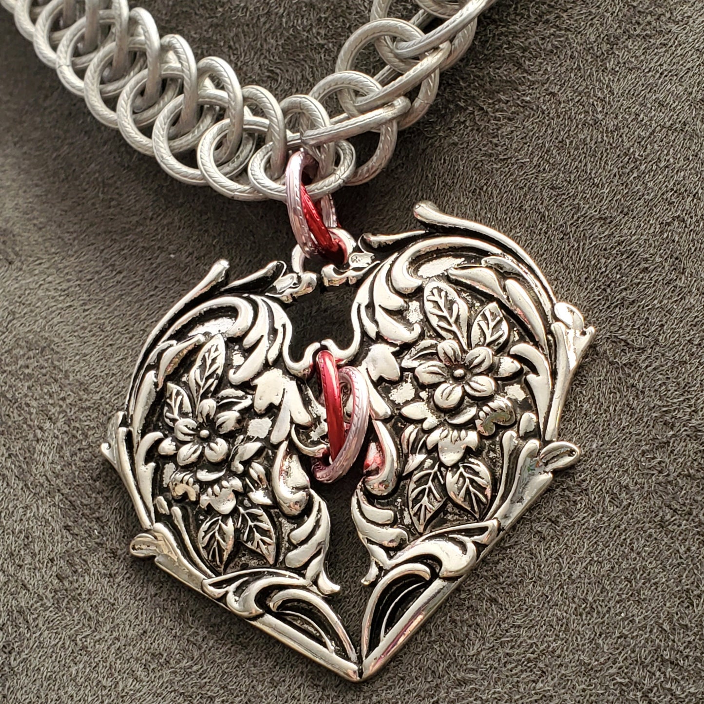 Locks of Love Necklace and Earring set