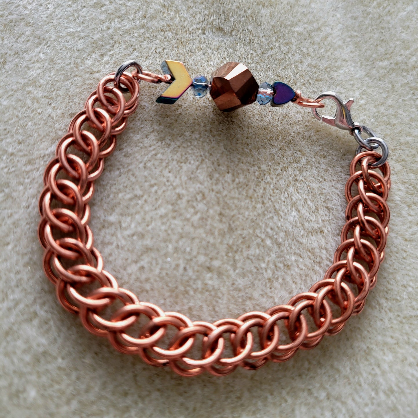 Copper Cupid Bracelet