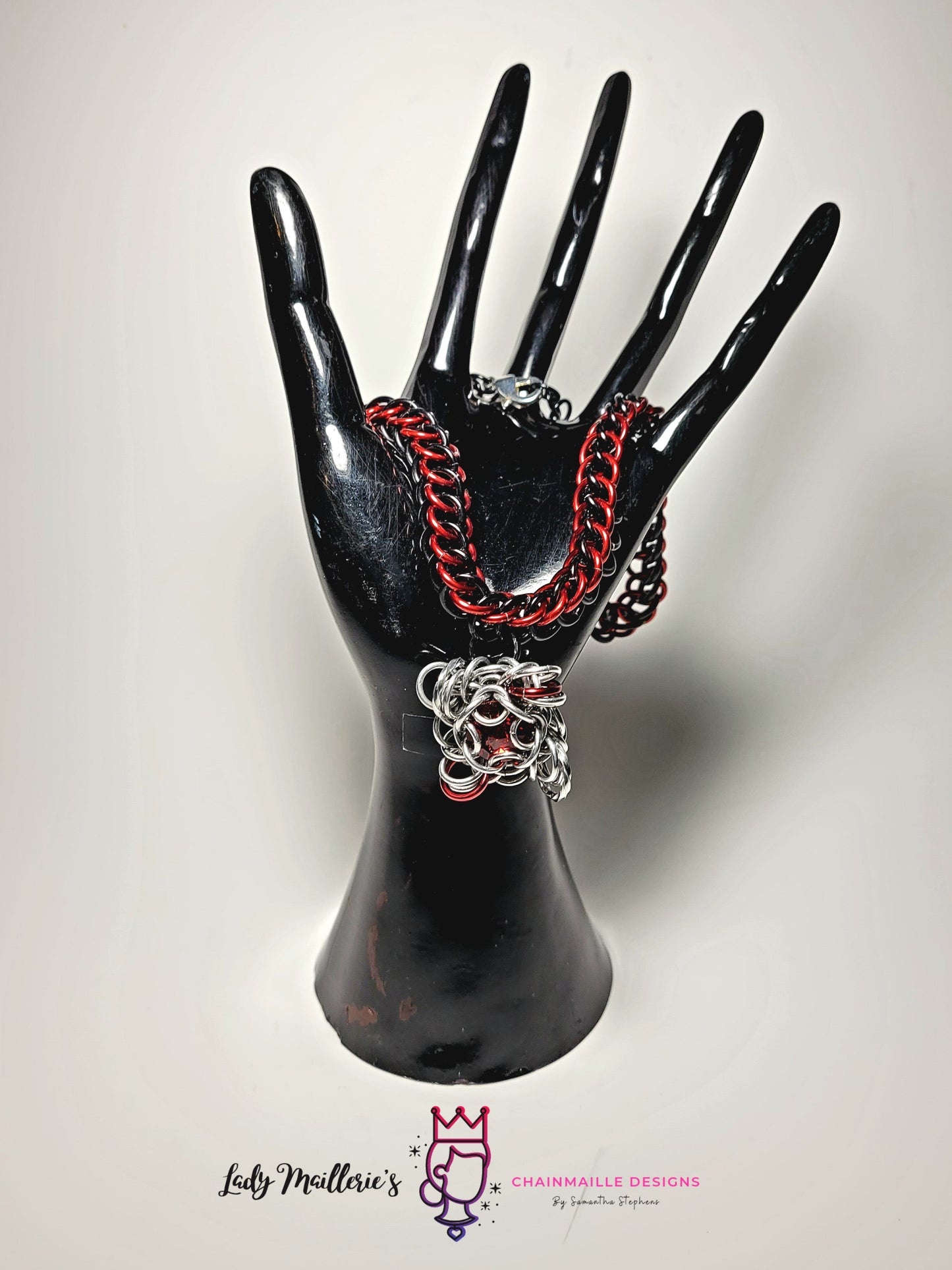 Half Persian 3 in 1 Choker with Swarovski Pendant