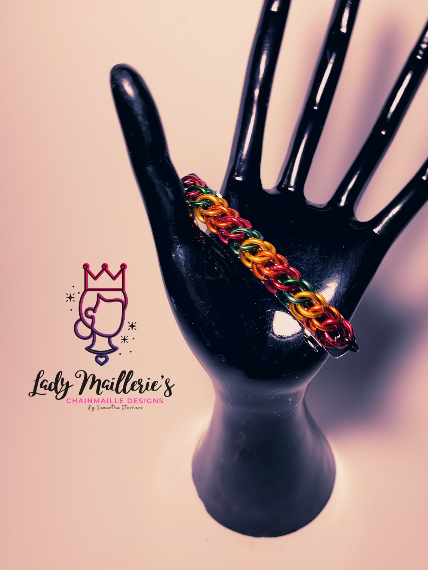 Half Persian 3 in 1 Barrette, Large