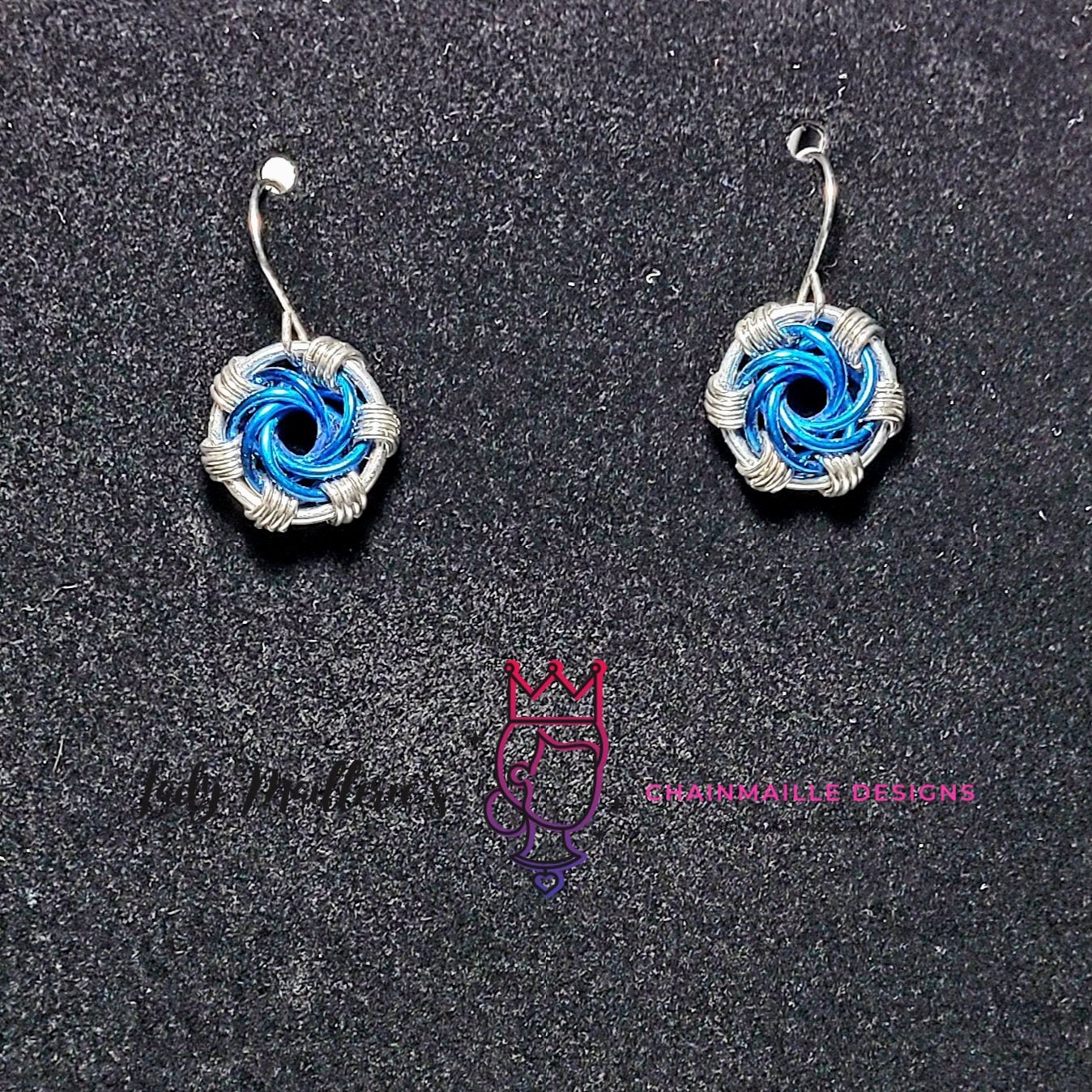 Maelstrom Chainmaille Earrings