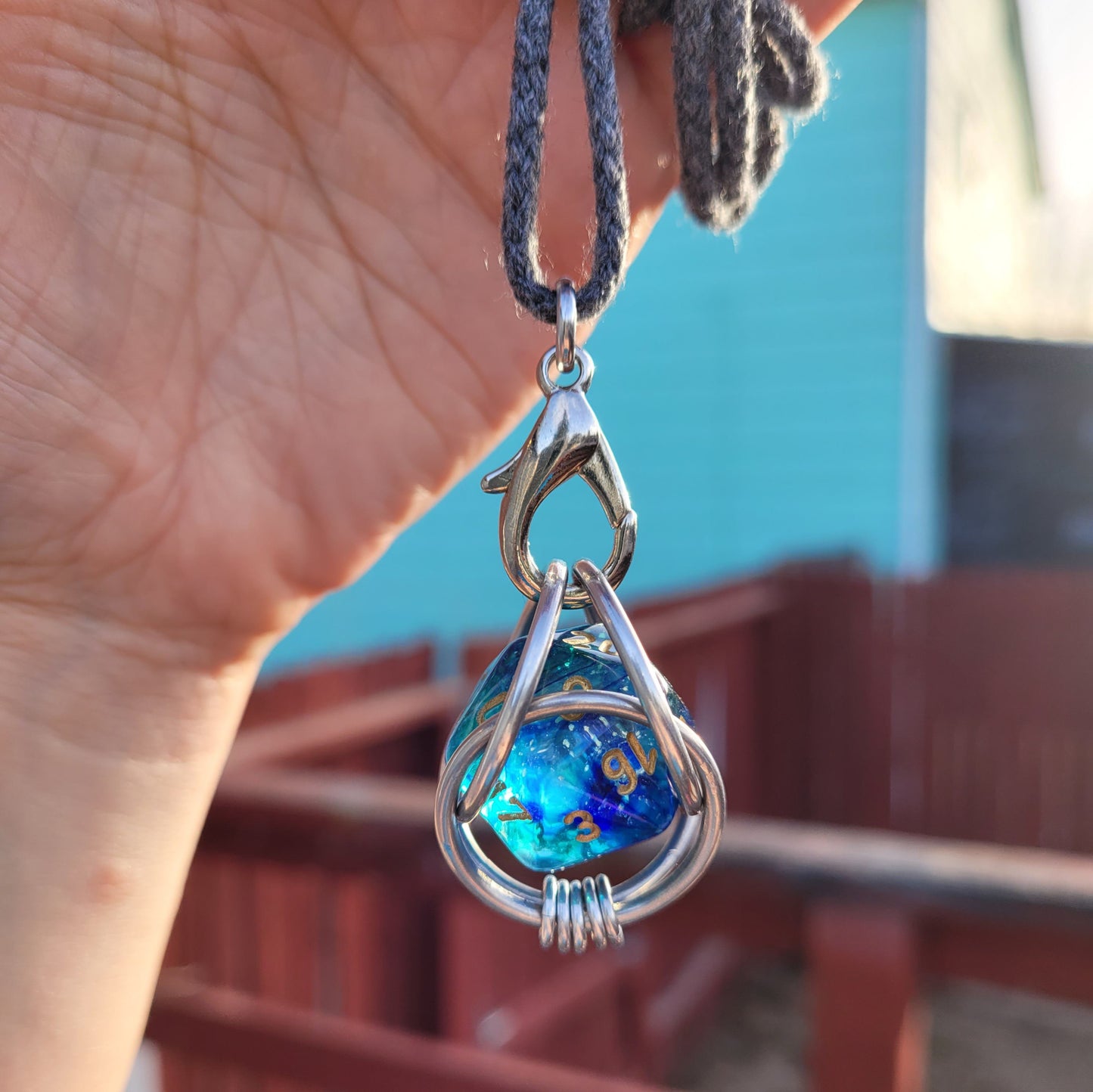 D20 Interchangeable Capture pendant (Dice Jail)