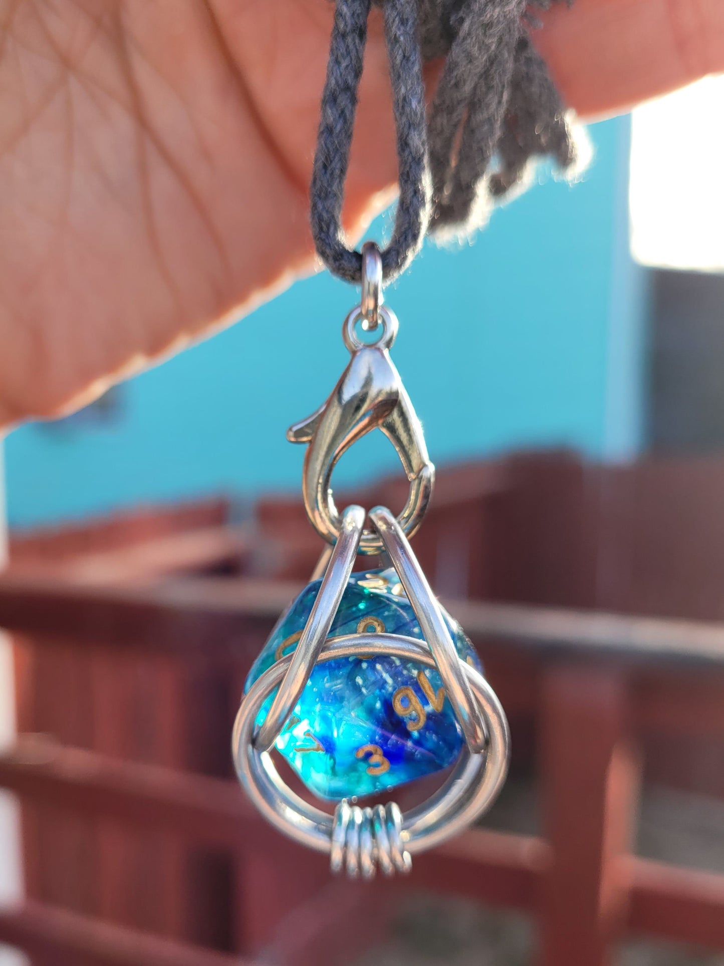 D20 Interchangeable Capture pendant (Dice Jail)