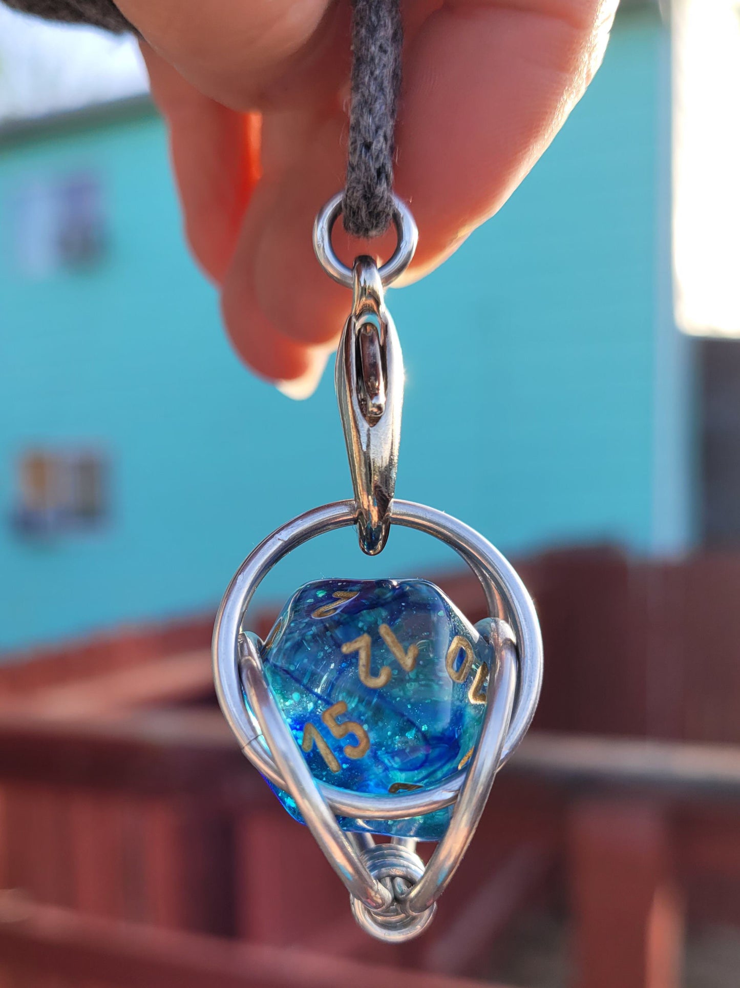 D20 Interchangeable Capture pendant (Dice Jail)